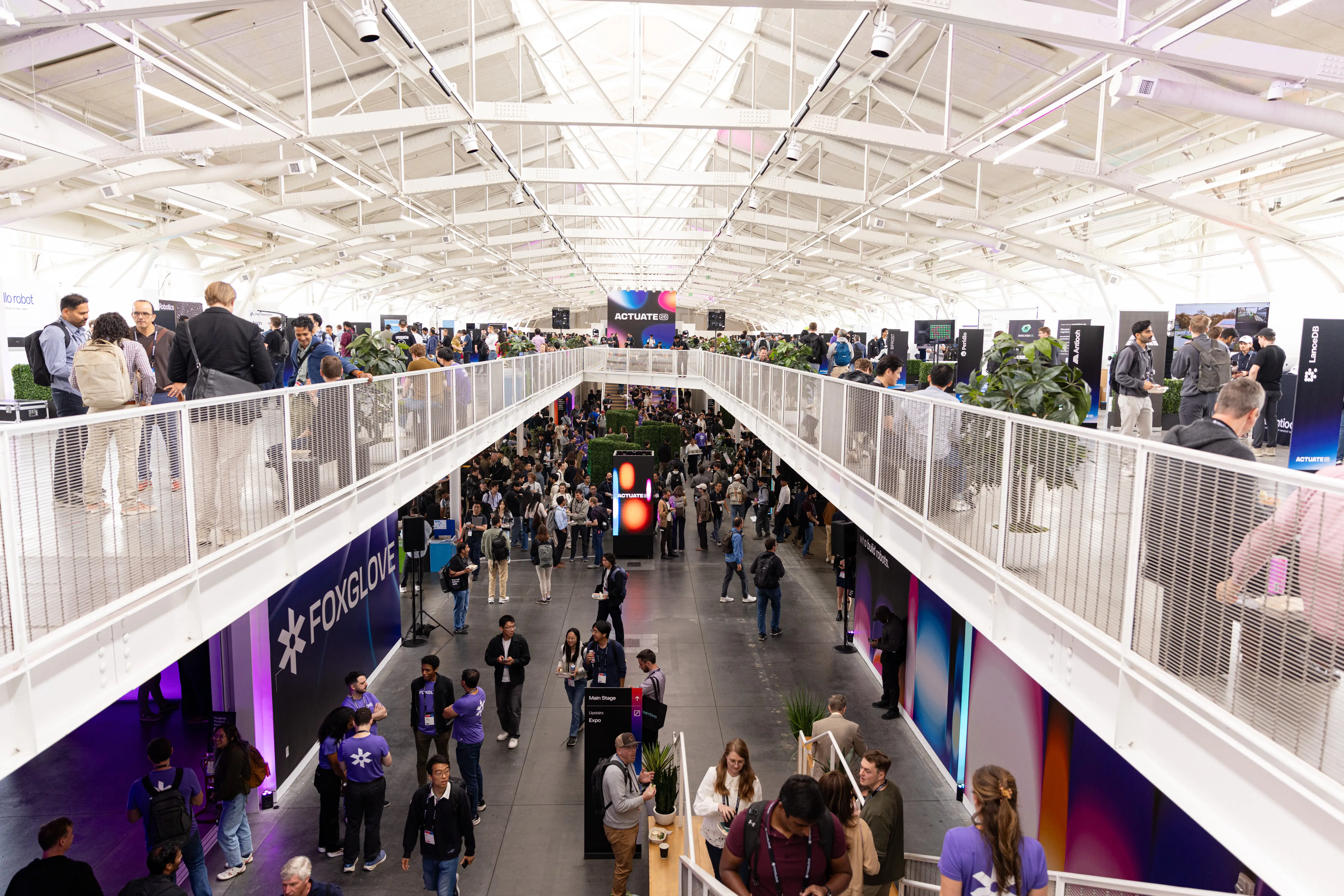 The expo hall