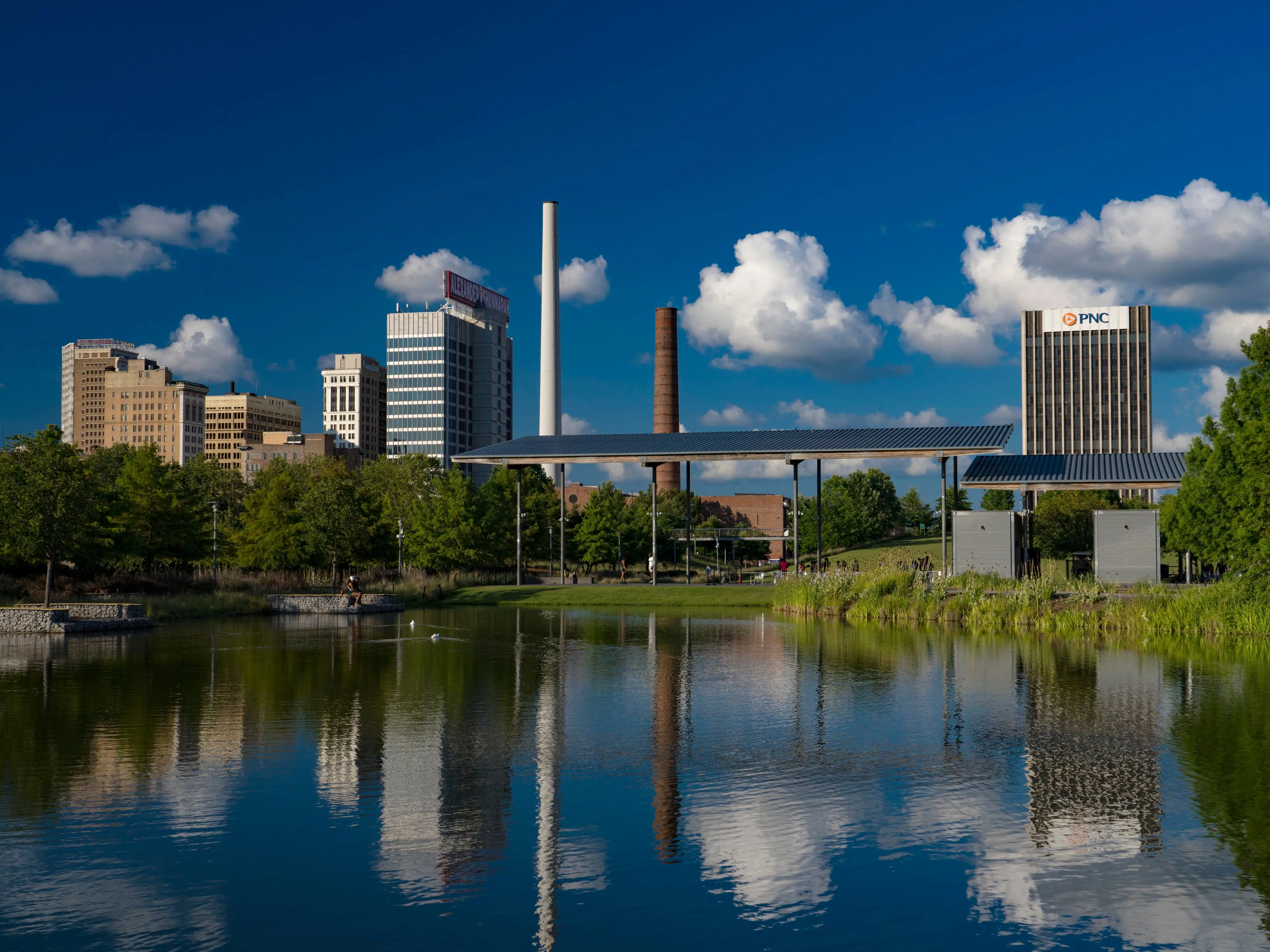 Skyline in Birmingham, Alabama