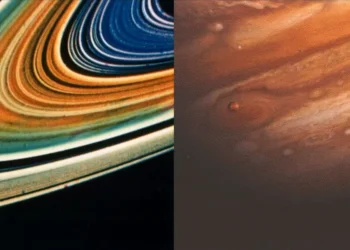 NASA’s Voyager probes have traveled through space for nearly 50 years. See the remarkable photos from their journeys.