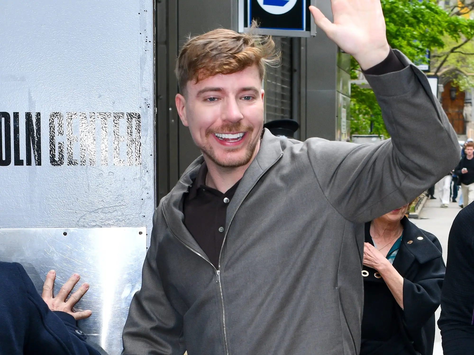 YouTuber MrBeast, whose real name is Jimmy Donaldson
