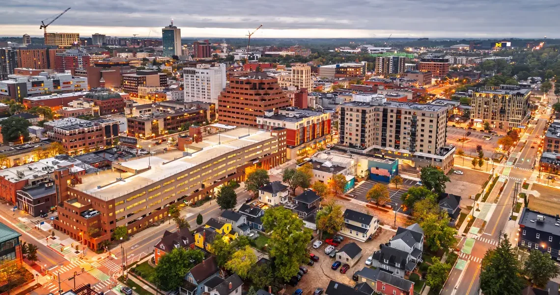 The best college town or city for students in every US state