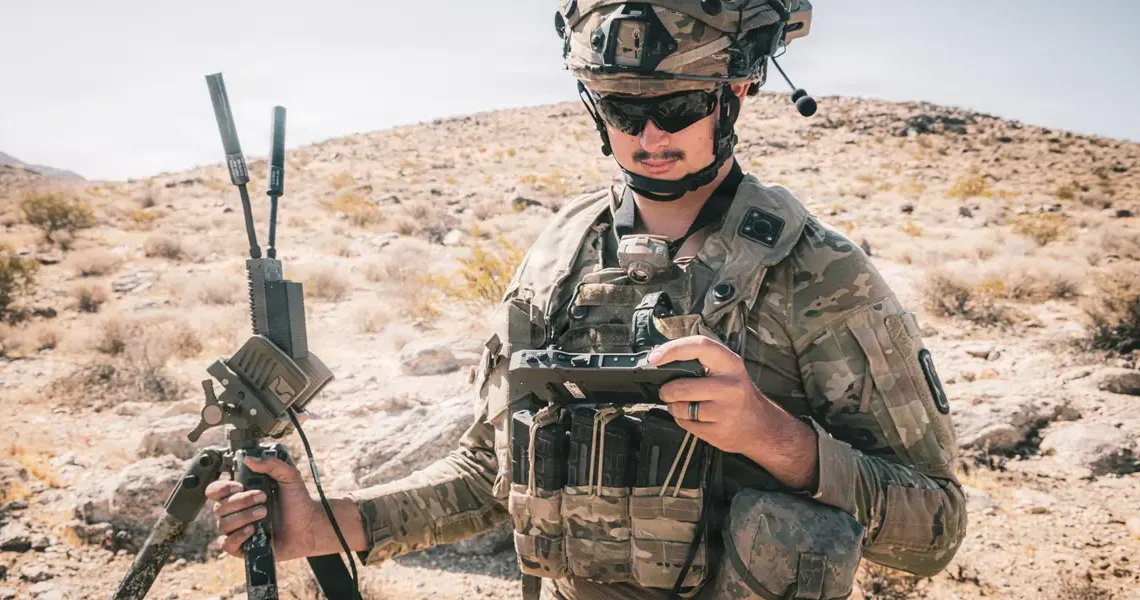 These smartphones on soldiers’ chests are becoming an important tool in the US Army’s plans for a high-tech fight