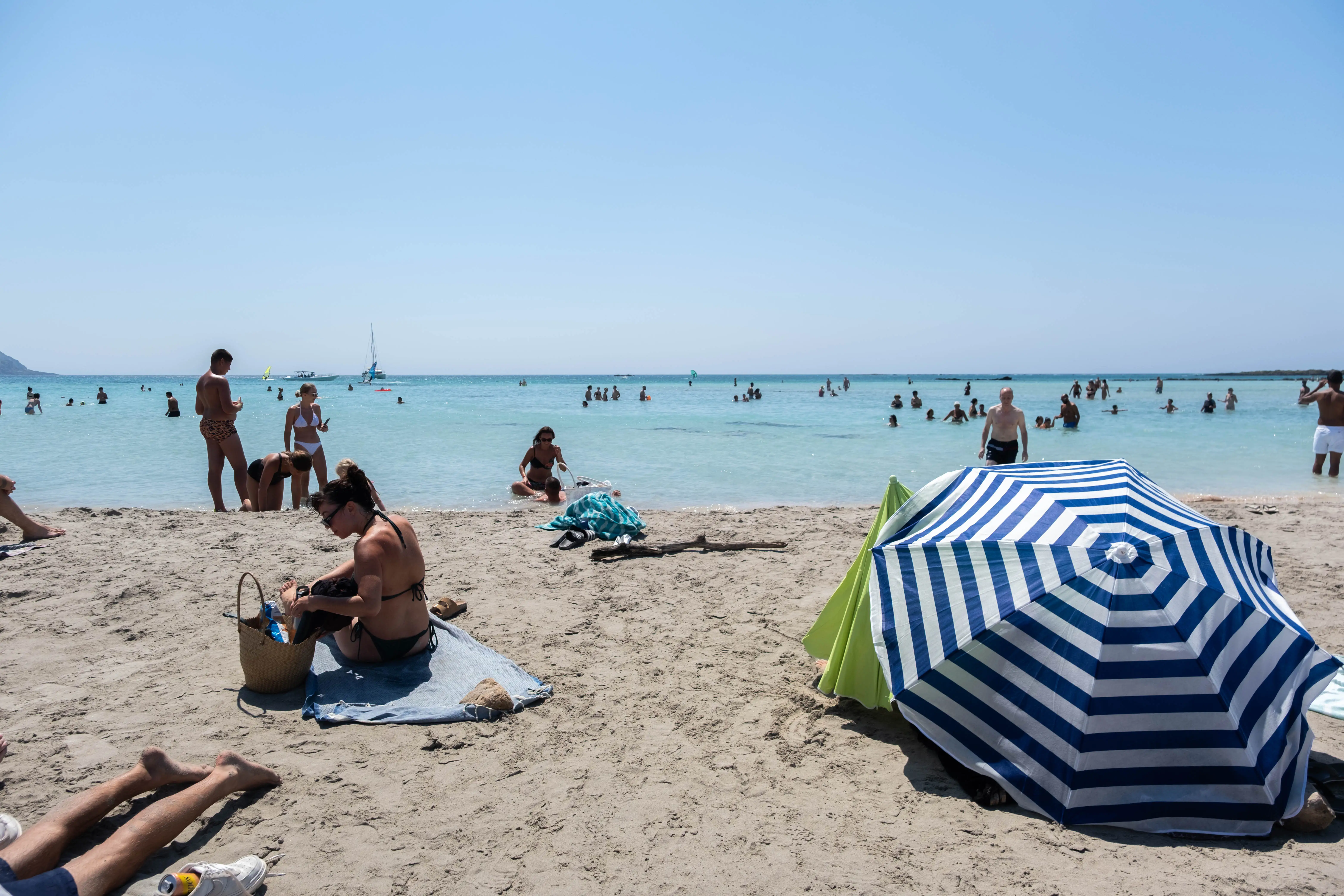 A beach is pictured.