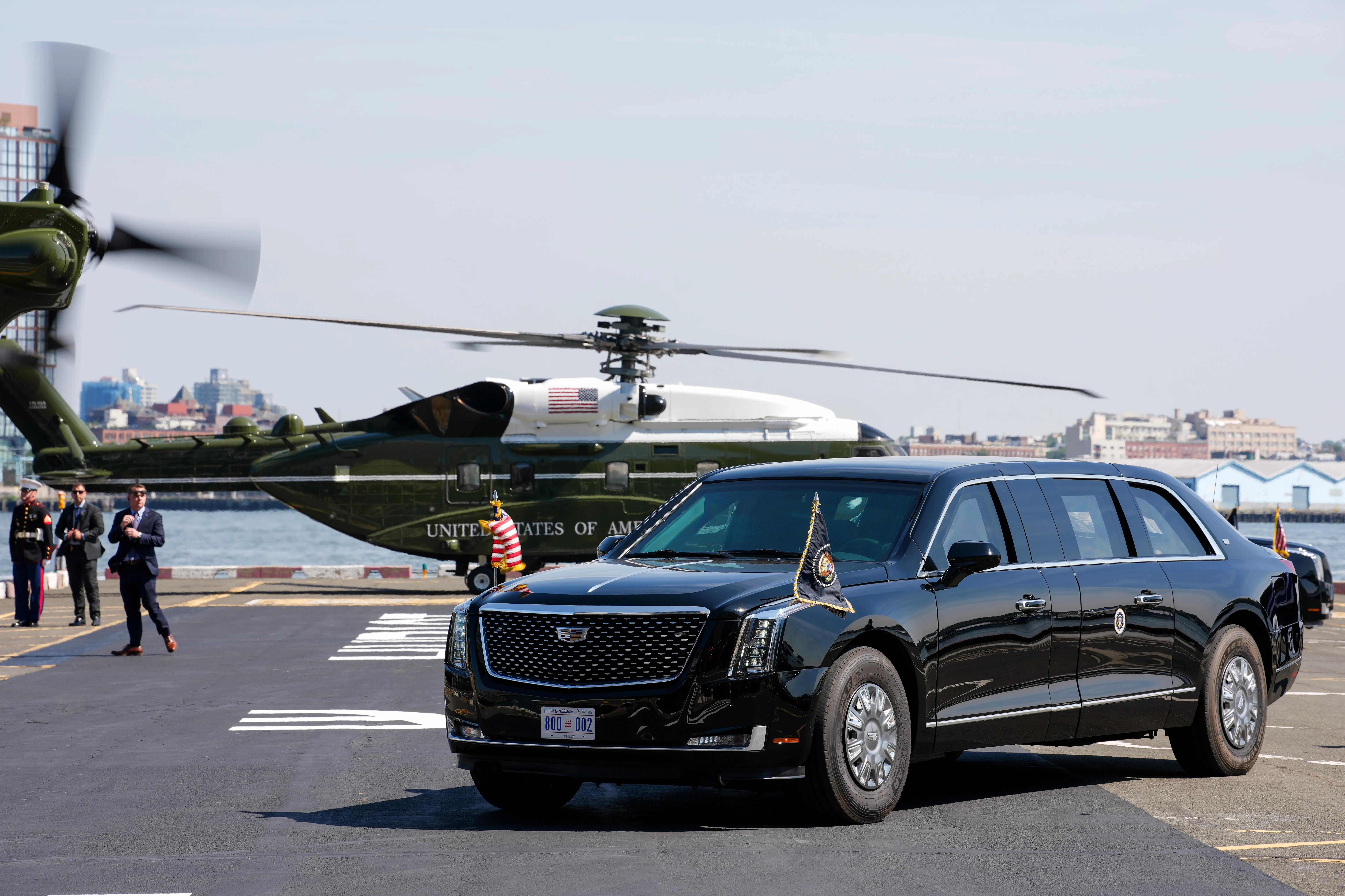 The presidential limousine is known as