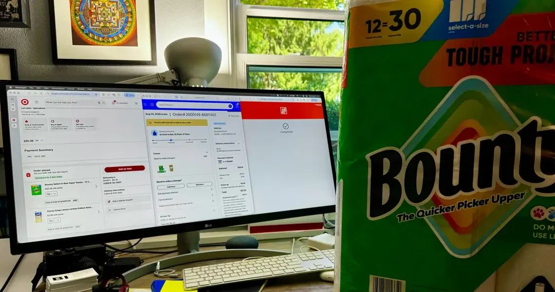 I ordered from Walmart, Target, and Home Depot to see how their 3-hour deliveries stack up