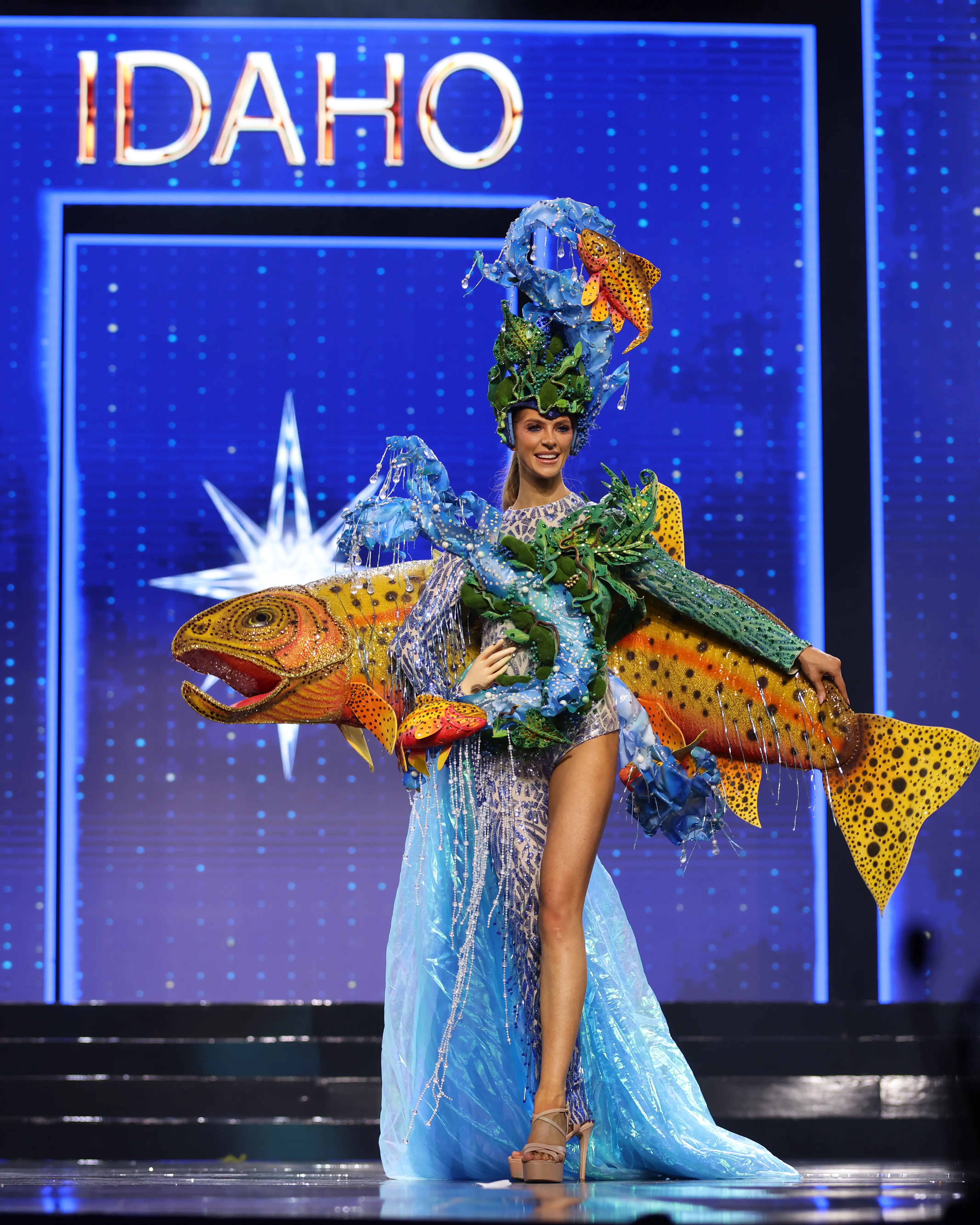 Miss Idaho Katie Tetreault in the 2026 Miss USA State Costume Contest.