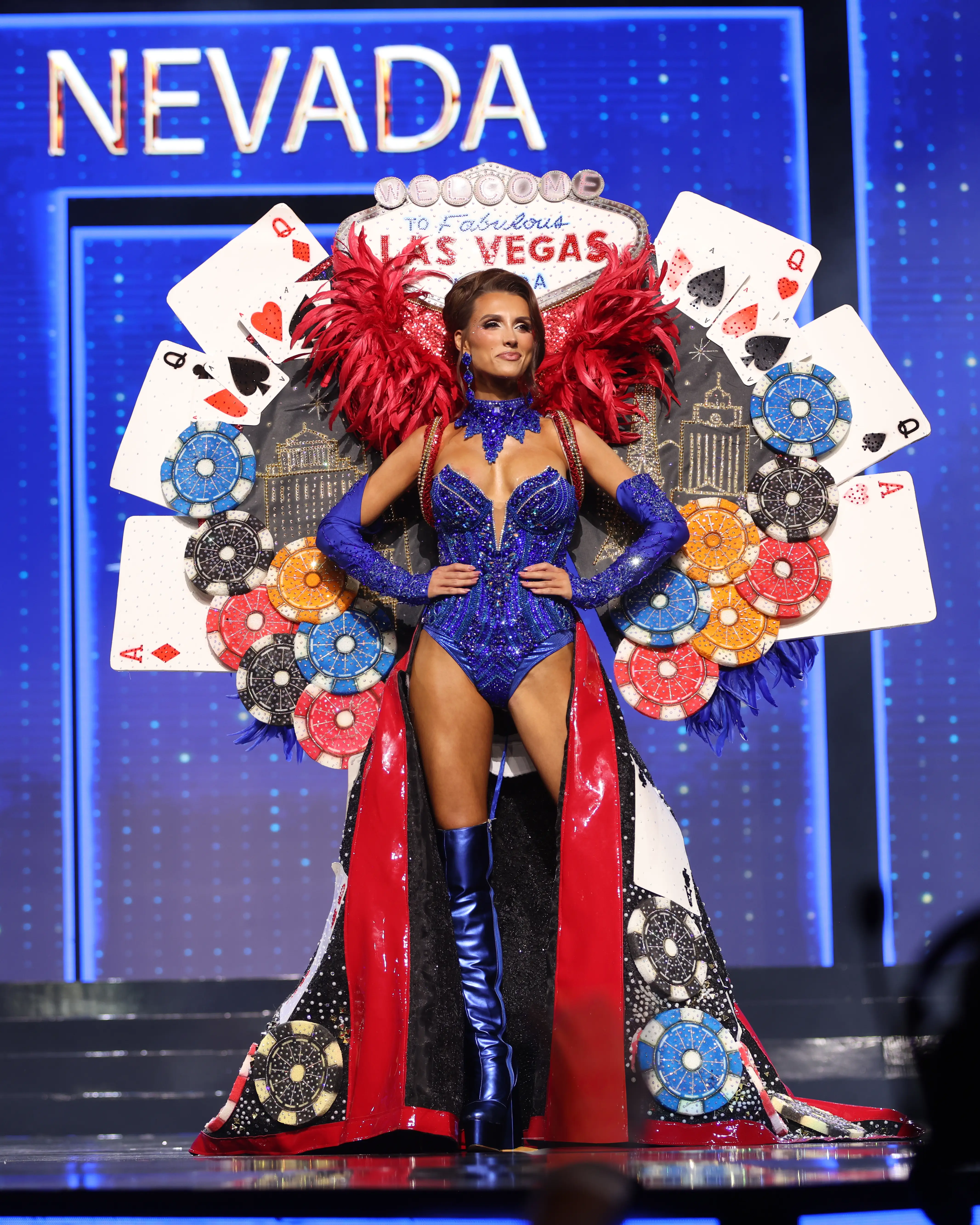 Miss Nevada Natalie Bode in the 2026 Miss USA State Costume Contest.