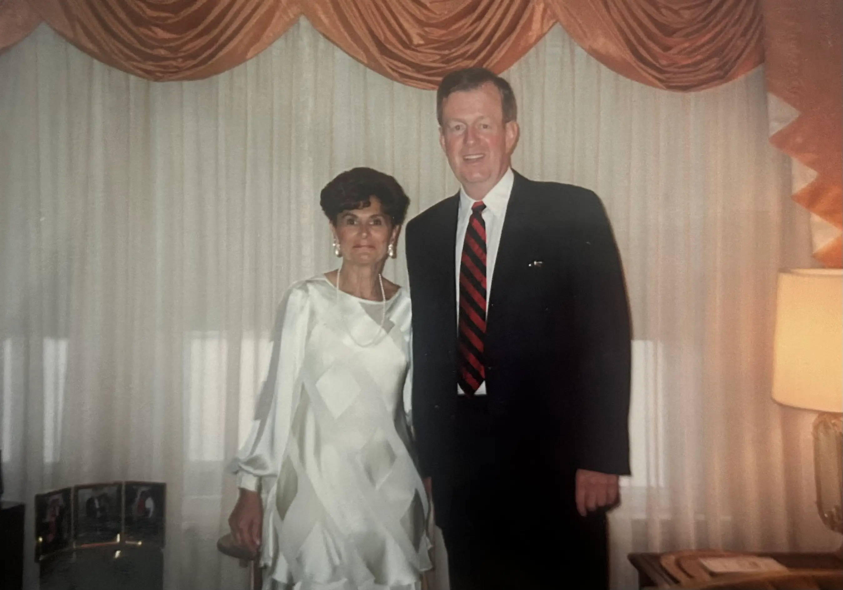 Old photo of couple