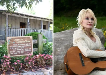 See inside Dolly Parton’s childhood home, a 2-room log cabin where she lived with her 11 siblings