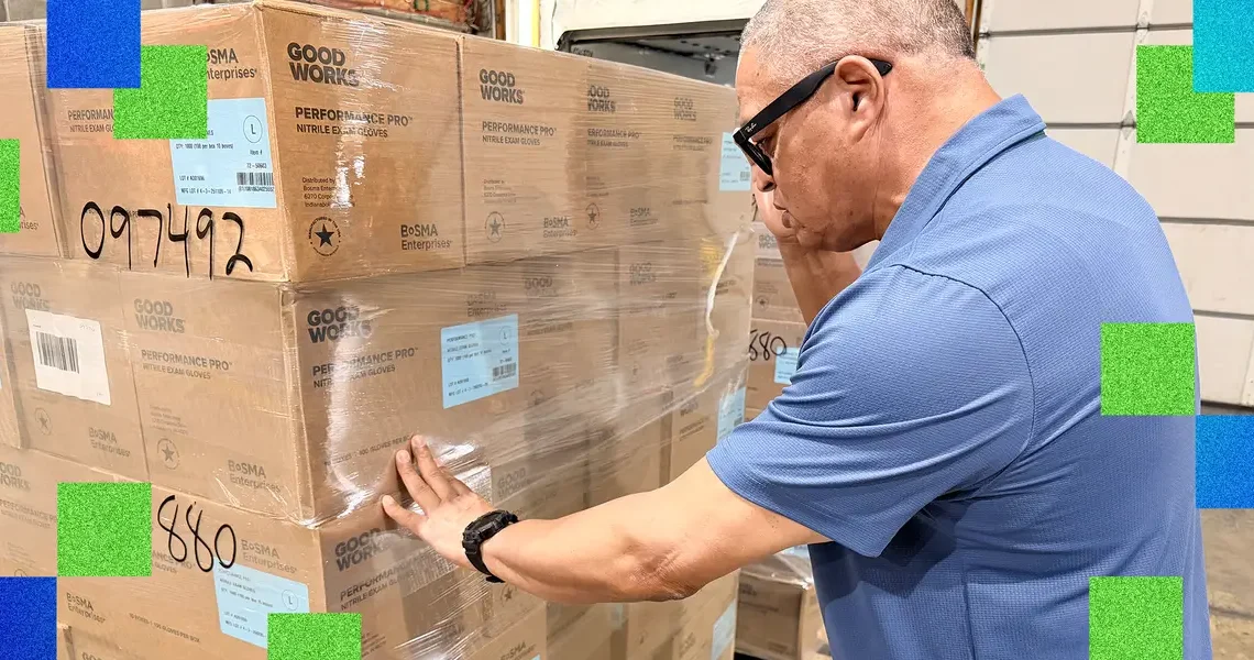 Amid warehouse staffing shortages, AI-powered drones and Meta glasses help visually impaired workers get the job done