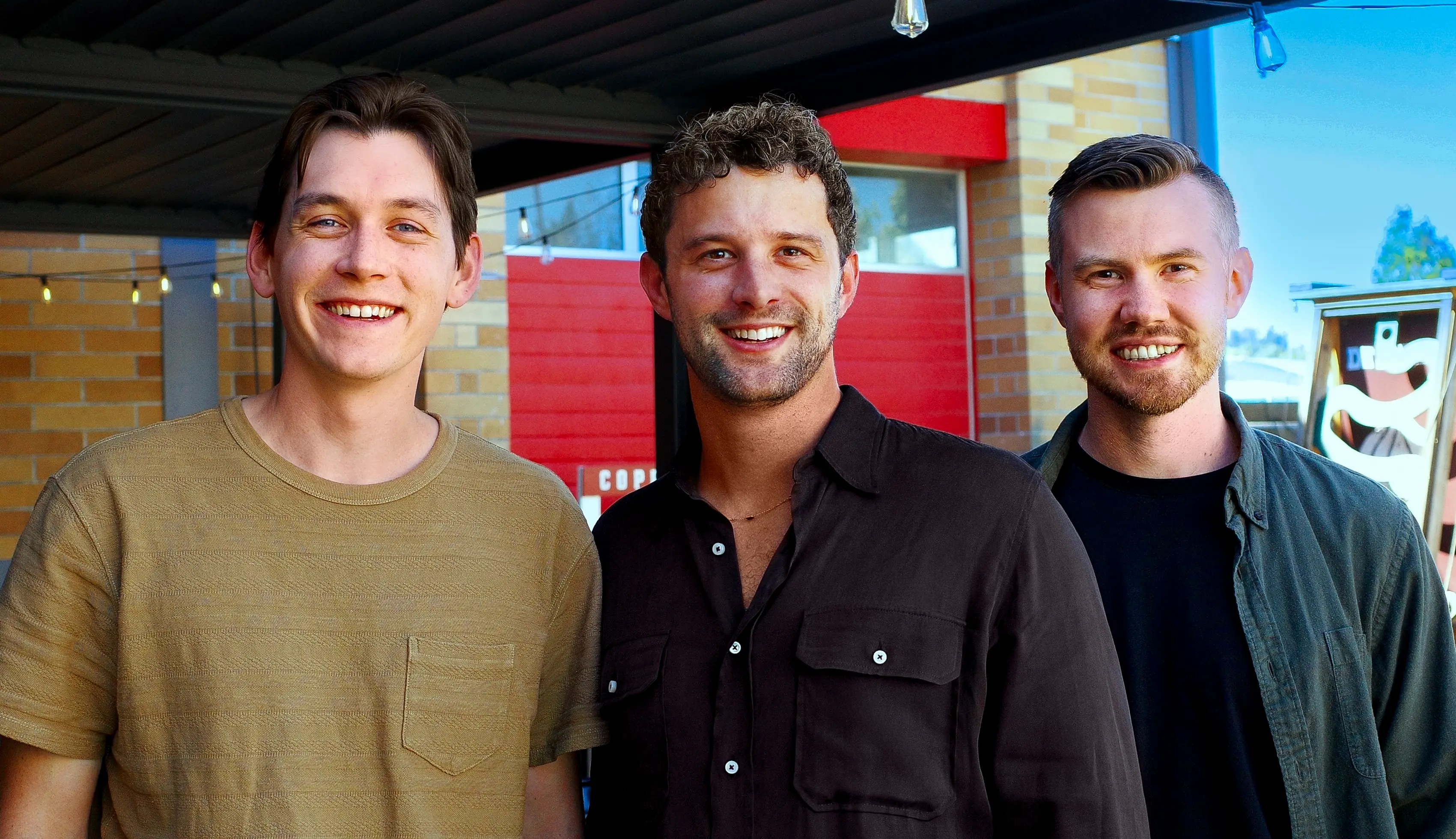 Levanta cofounders Ian Brodie, Rob Schab, and Spencer McKenny.