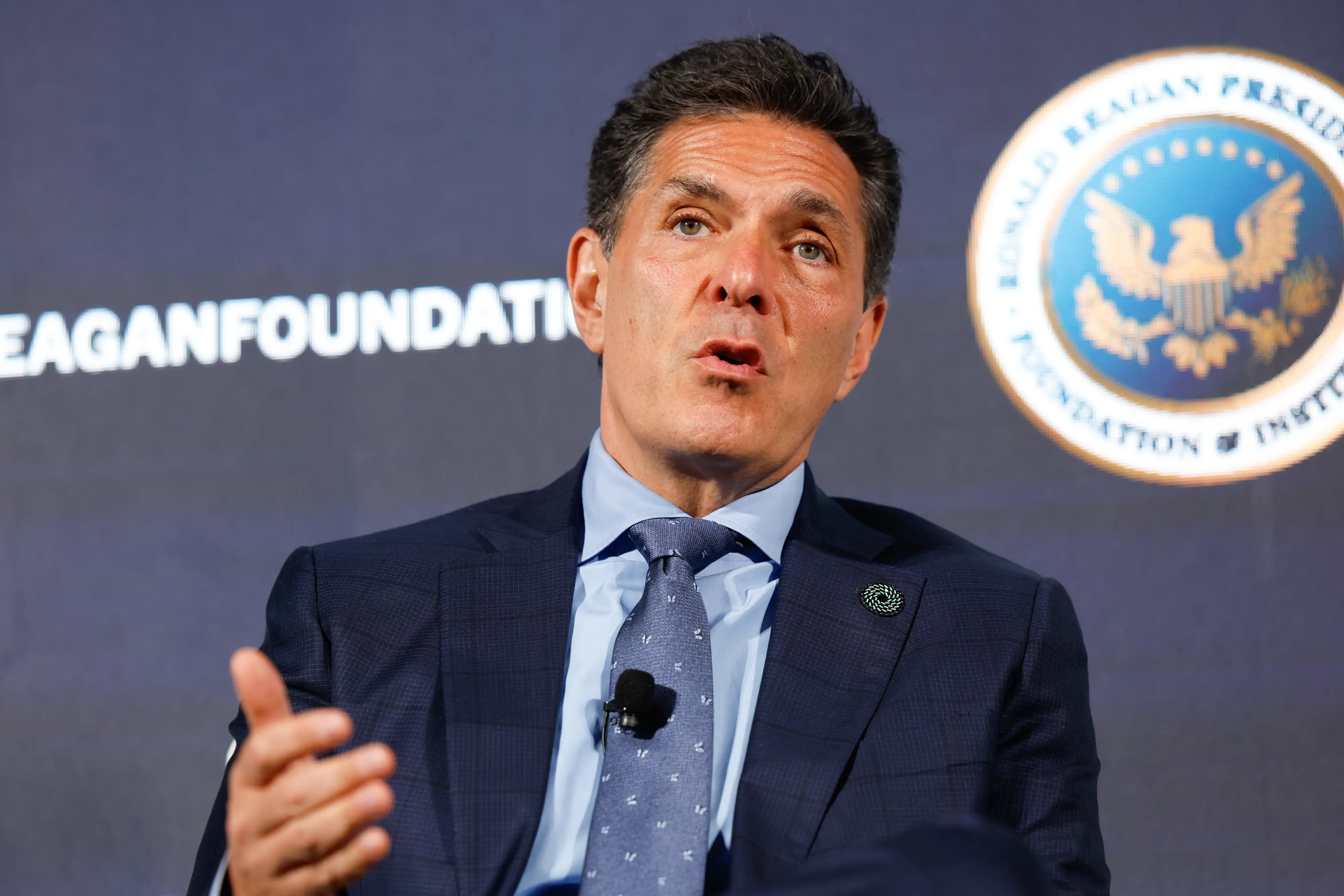 Daniel Lubetzky at the 2026 Reagan National Economic Forum at the Ronald Reagan Presidential Library in Simi Valley, California, US, in May 2026.