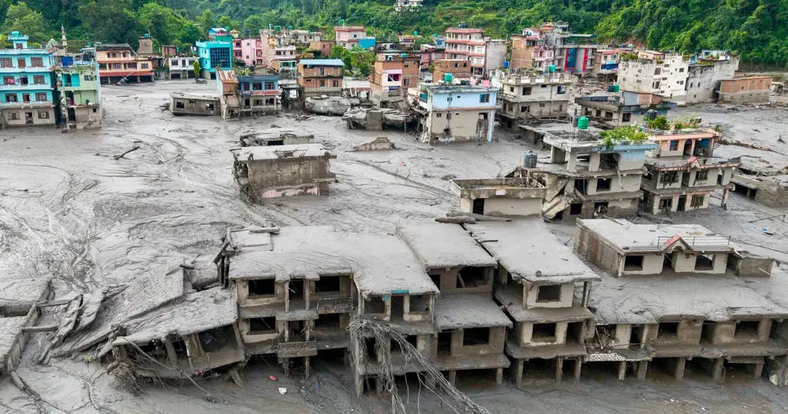 540 foreign tourists from more than 30 countries are missing in Nepal’s flash floods