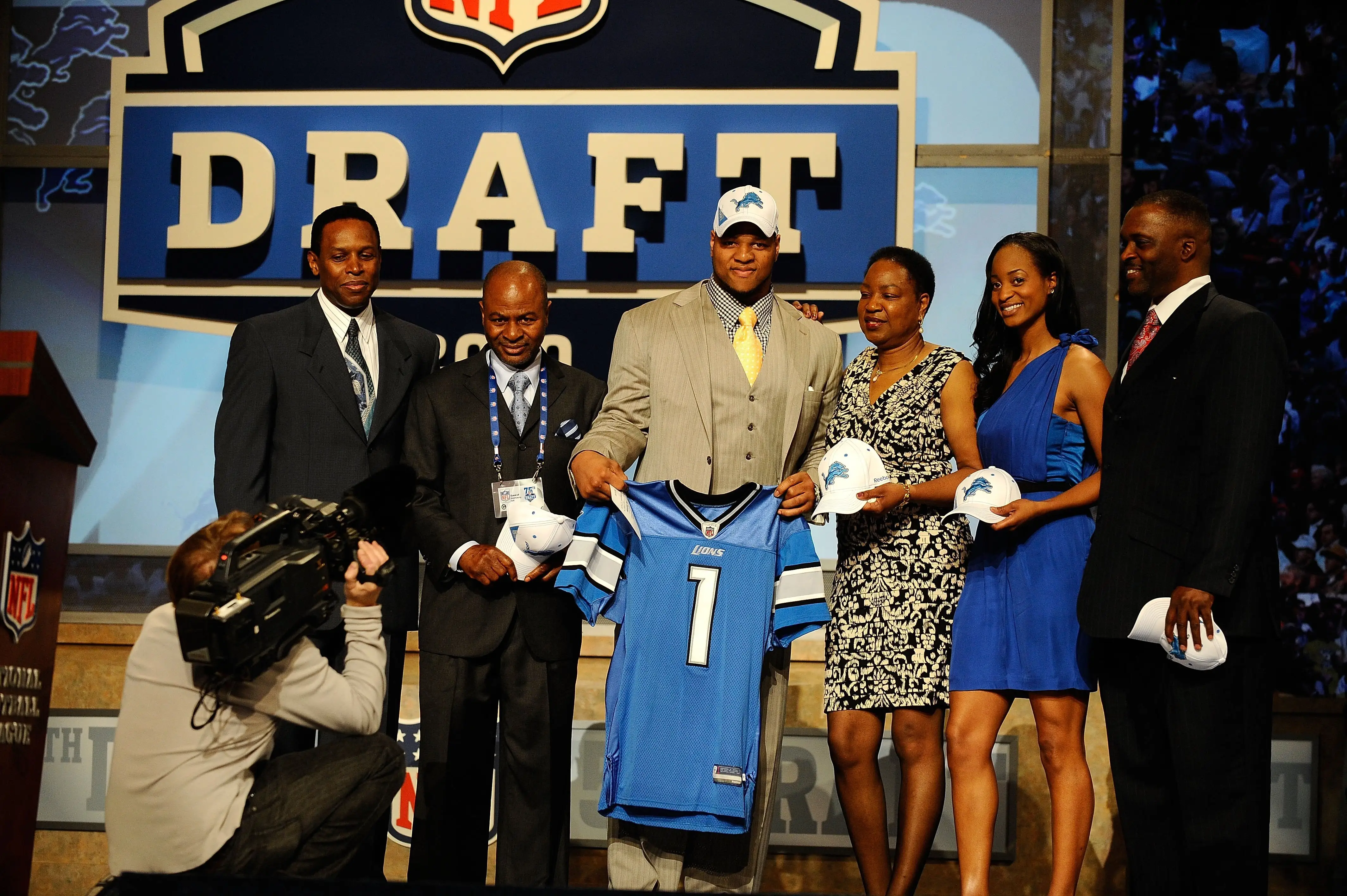 Ndamukong Suh at 2010 NFL Draft.