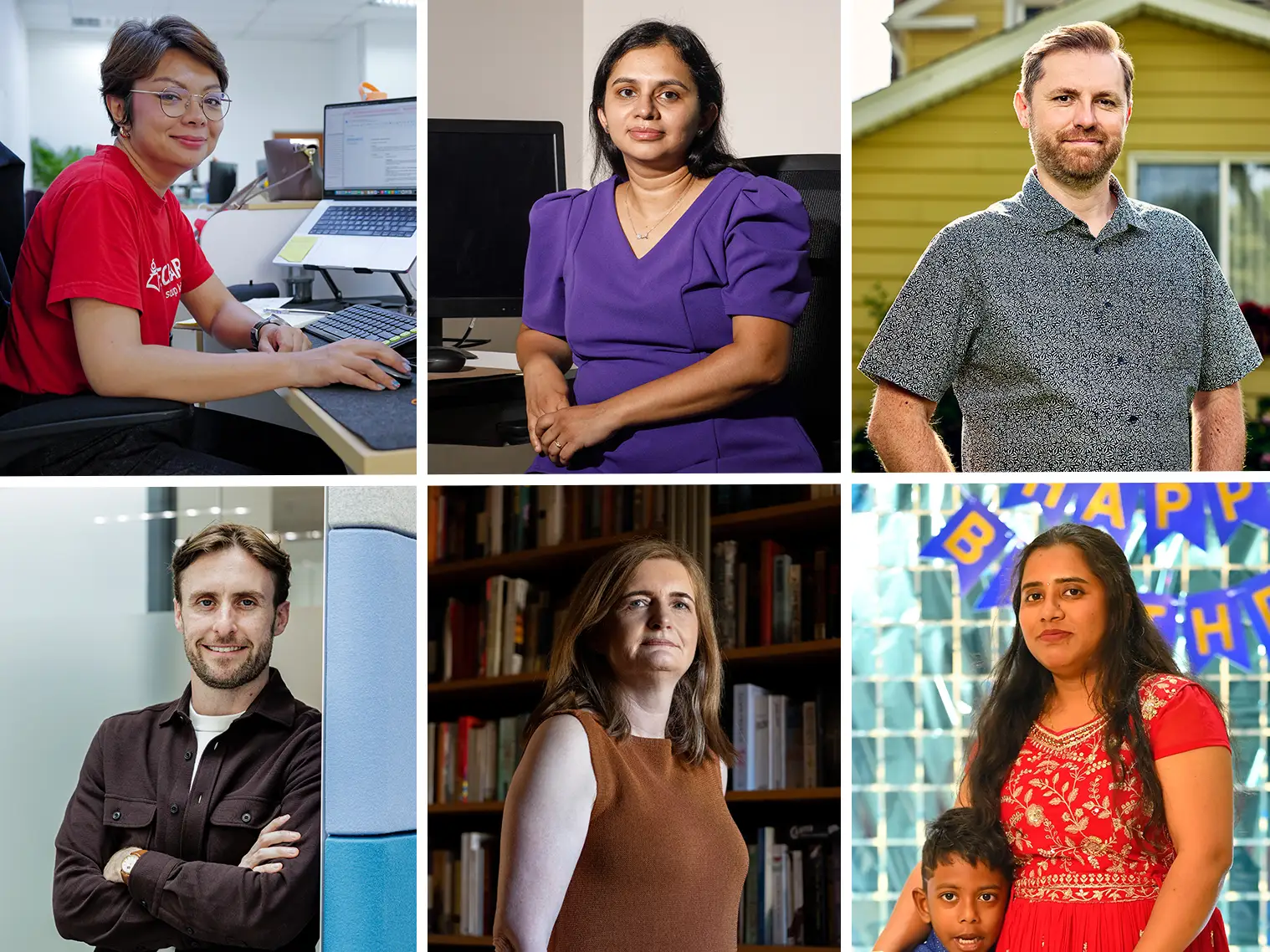 Natasya Pawanteh, Ramya Ramesh, Adam Stewart, Glenn Stephenson