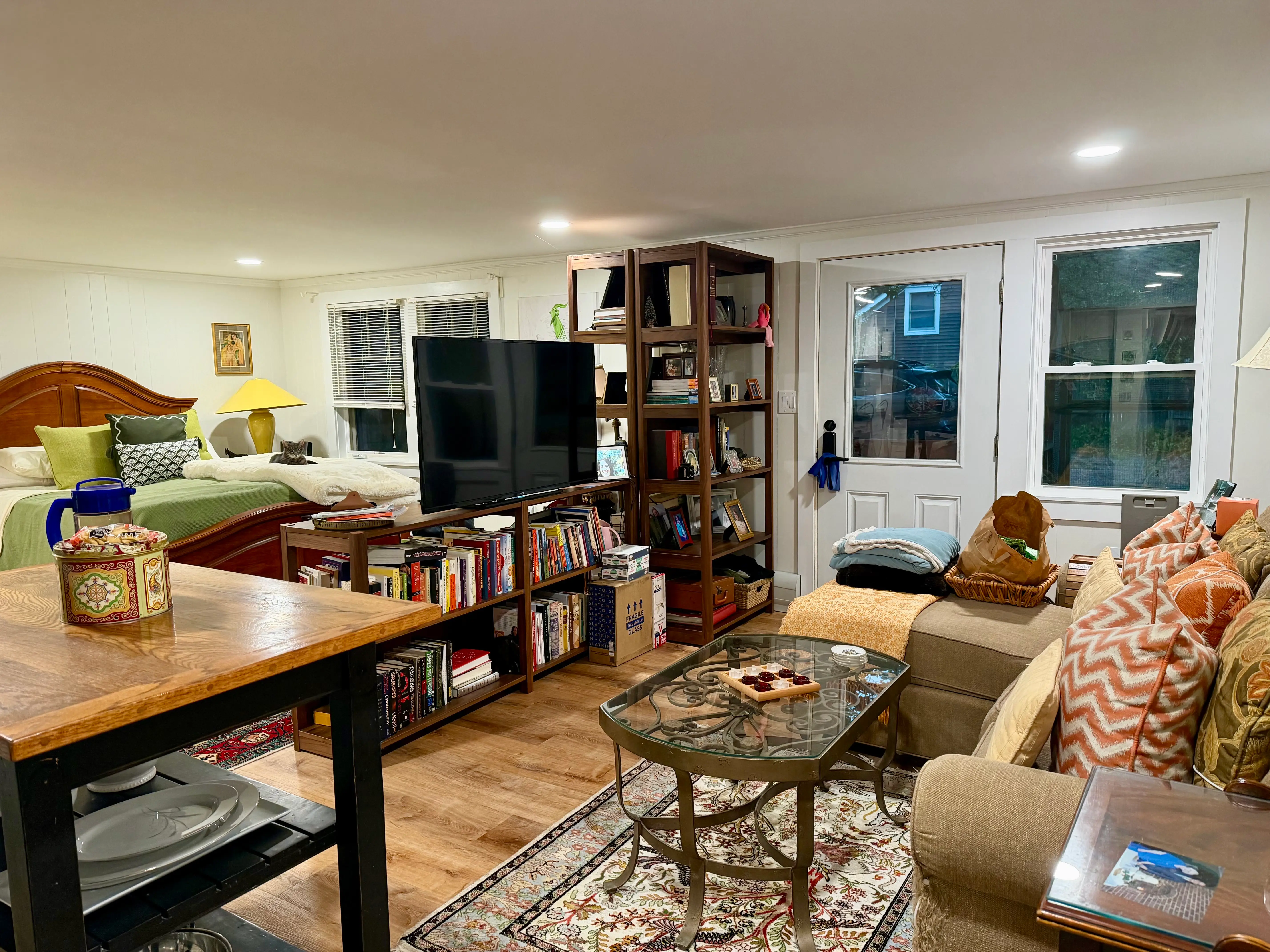 The full living space.