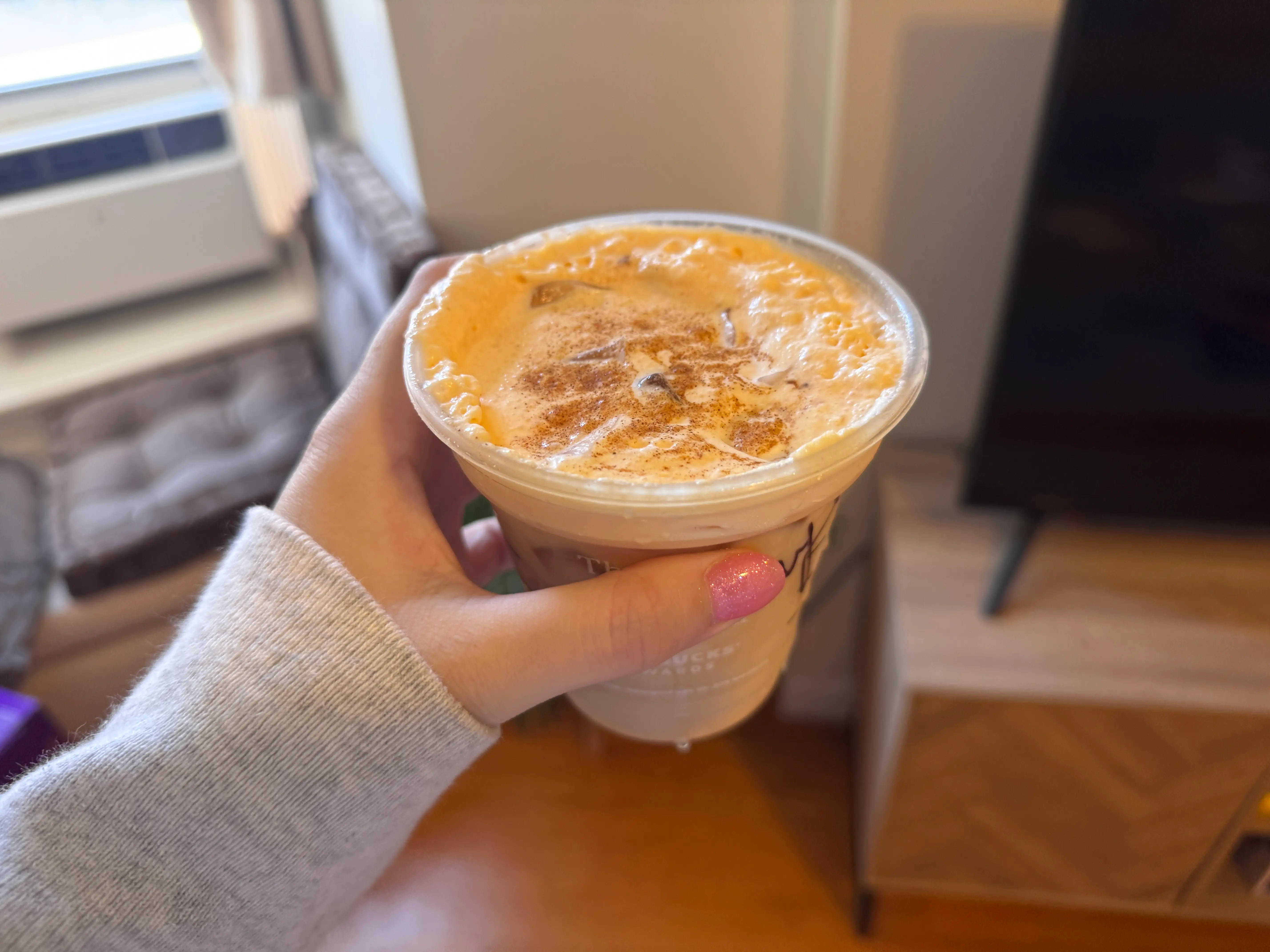 Iced Pumpkin Cream Chai from Starbucks