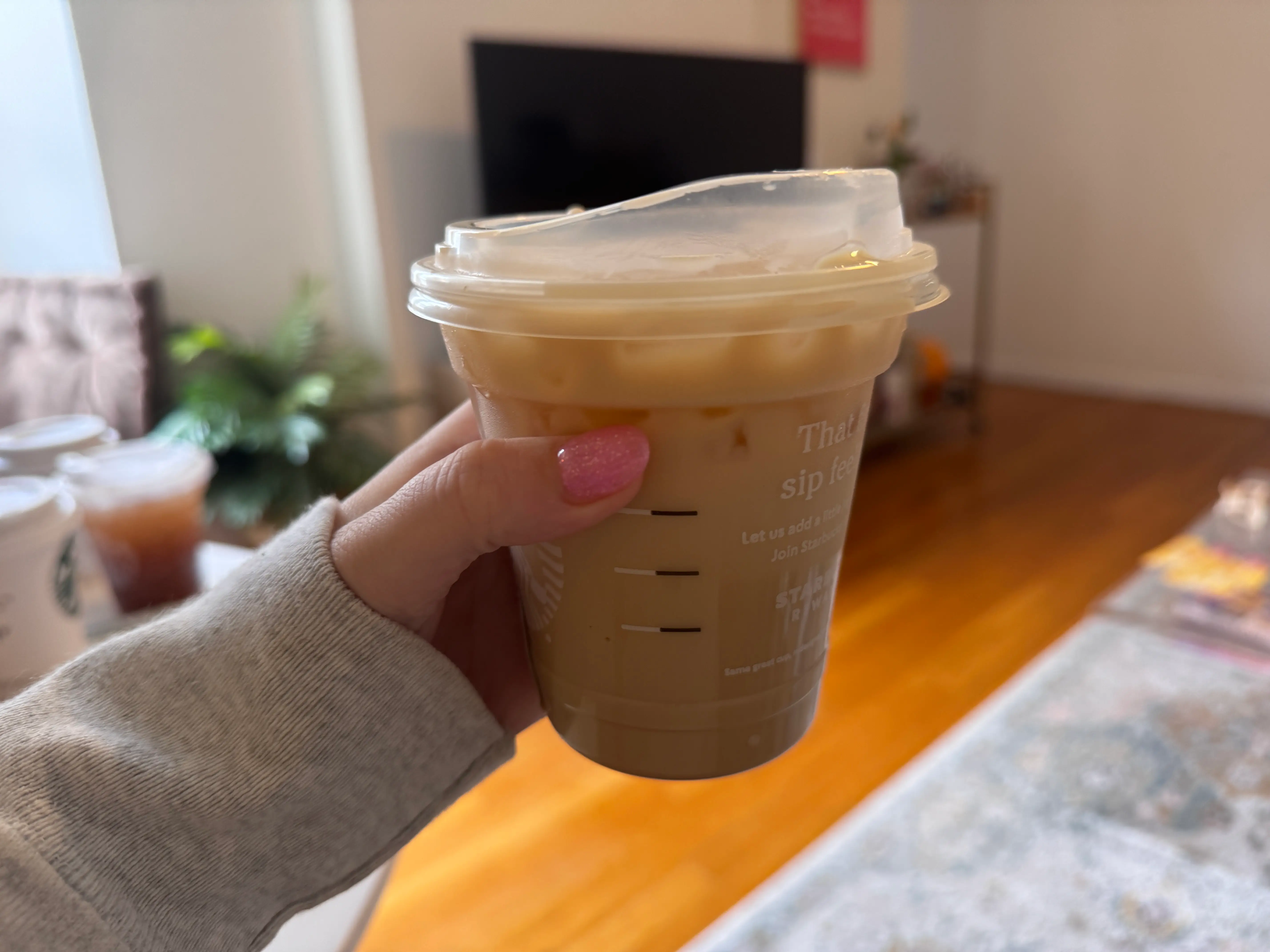 Iced Pecan Crunch Latte