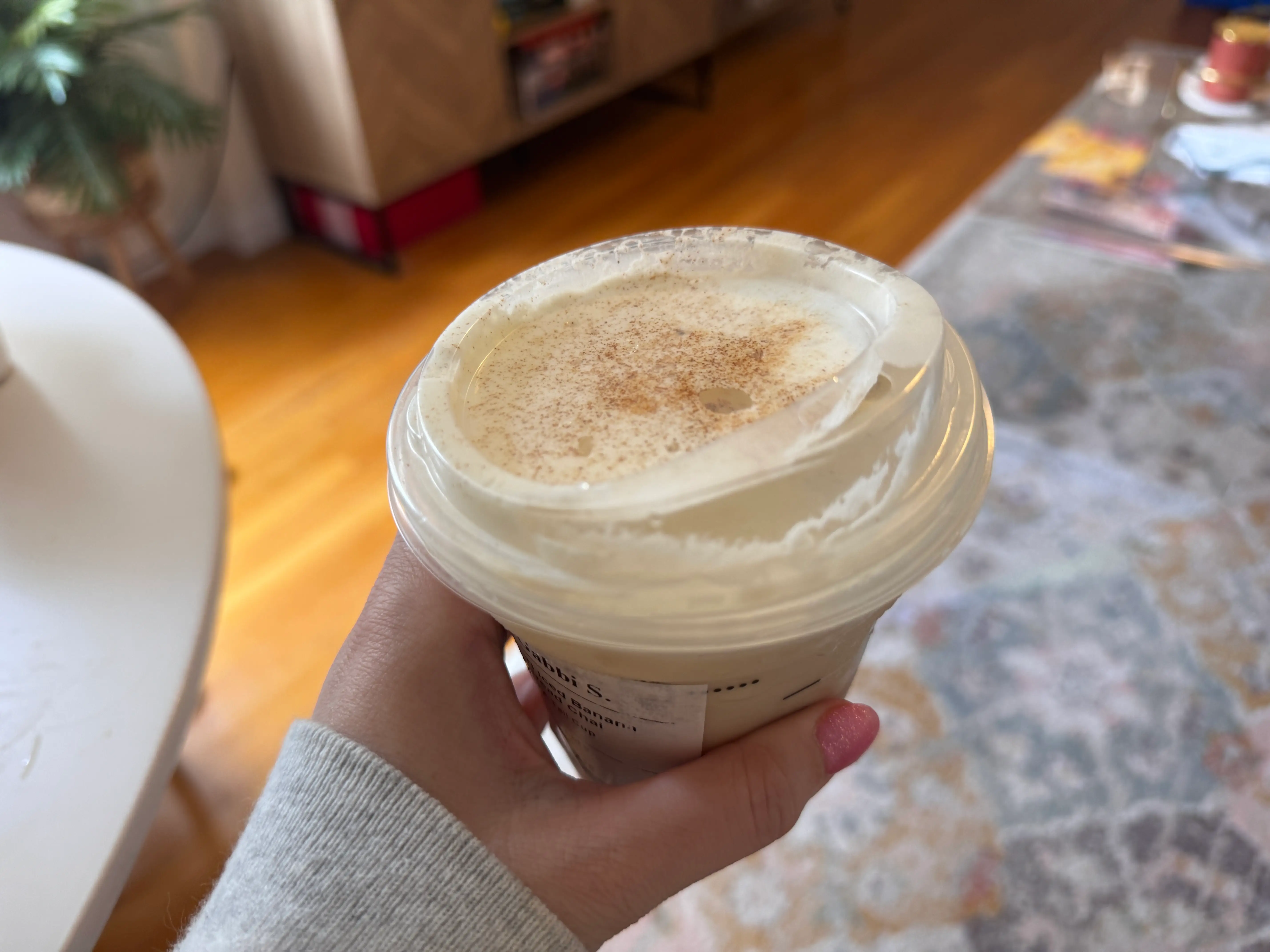 Iced Banana Bread Chai