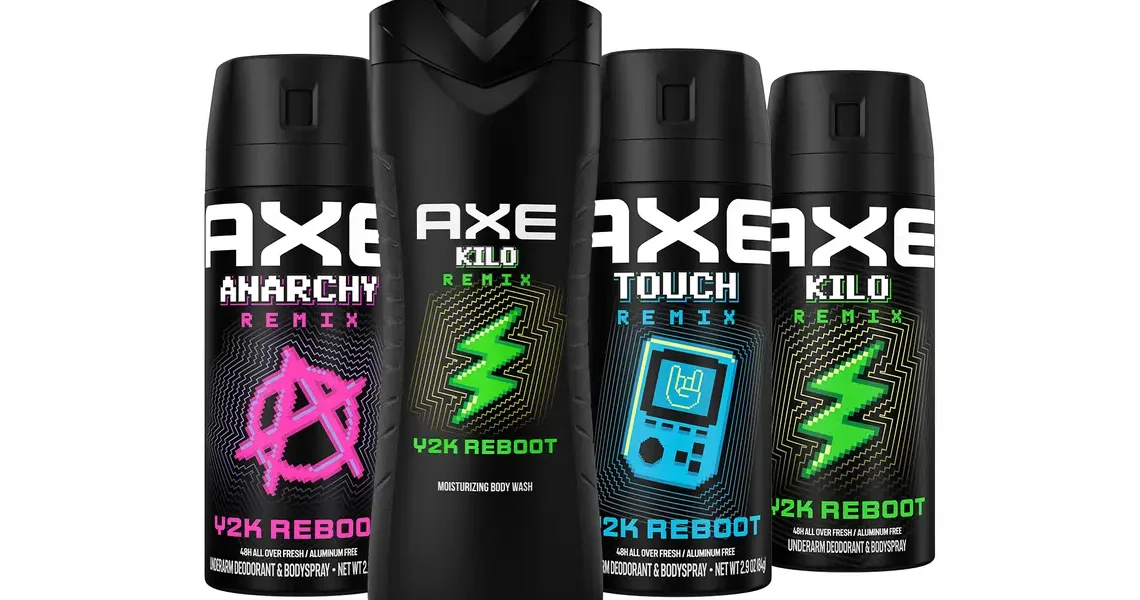 Axe is betting Gen Z is ready for a whiff of Y2K