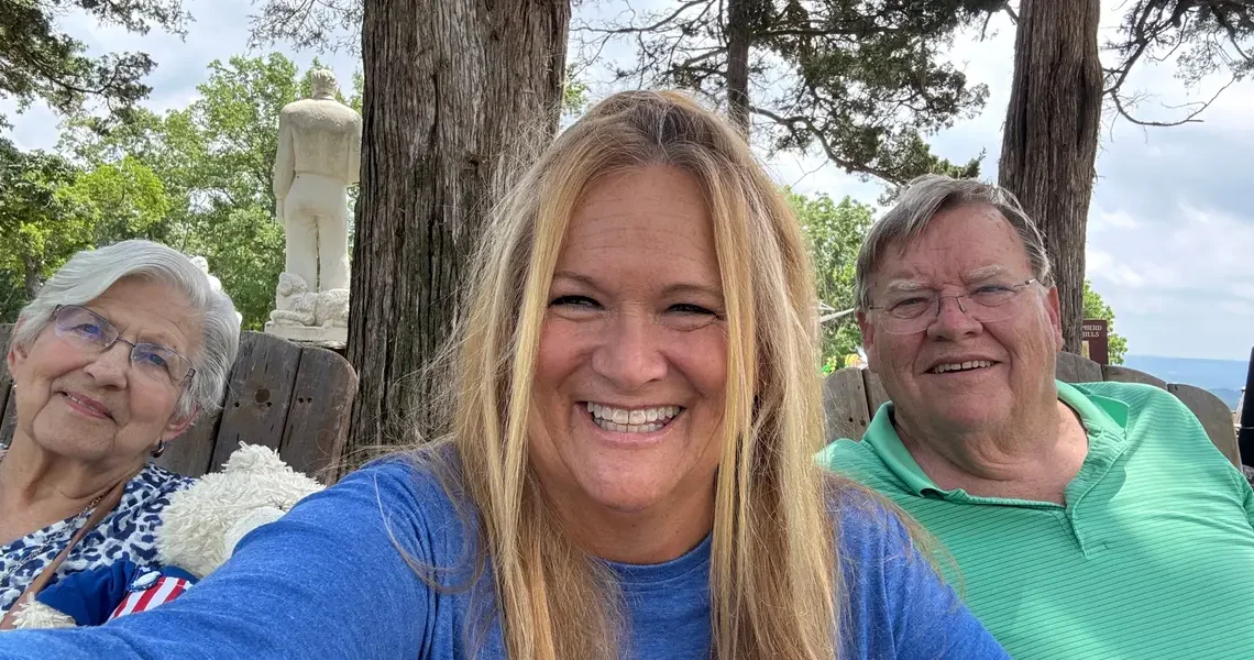 I moved in with my parents 3 years ago to help my dad with my mom’s caregiving. I’m glad I got that time with her.