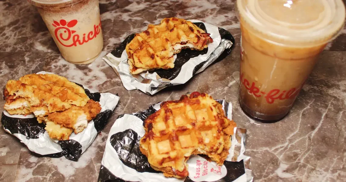 I tried Chick-fil-A’s new chicken-and-waffles menu. It’s proof that the nostalgia trend isn’t going anywhere.