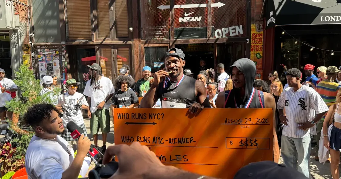 At Nike’s NYC street race, where runners went head-to-head for rent money, affordability was top of mind