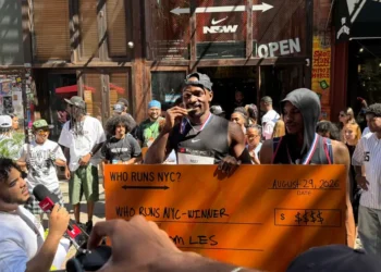 At Nike’s NYC street race, where runners went head-to-head for rent money, affordability was top of mind