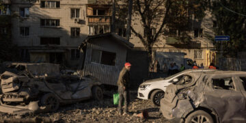 Election fight cracks political unity in Ukraine as Russia bombards Kyiv