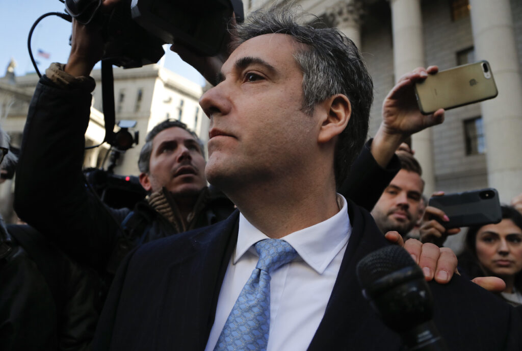 President Trump and ally-turned-antagonist Michael Cohen reconcile