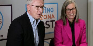 In a partisan age, a Democratic governor goes outside her brand for a running mate