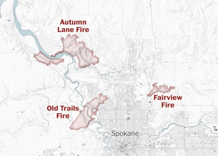 These neighborhoods seemed safe from wildfire. Then they burned.