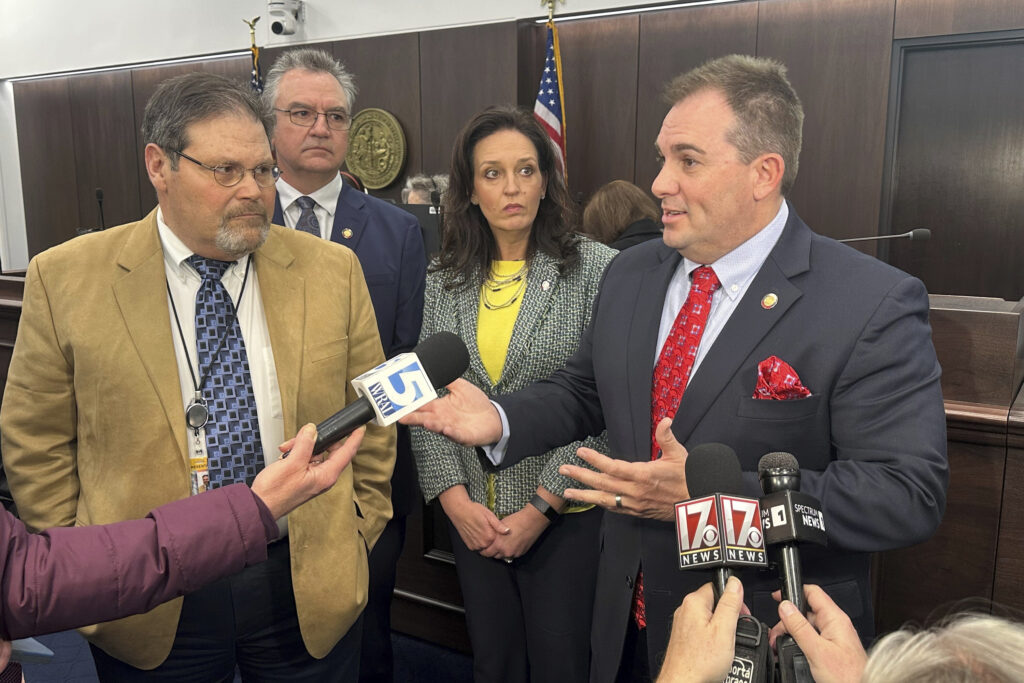 North Carolina Republicans pick replacement for embattled Rep. Chuck Edwards