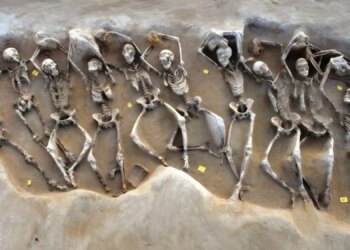 Ancient Shackled Men Found Near Athens Were Probably Locals, Not Invaders