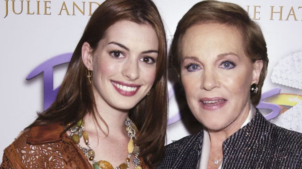 Anne Hathaway Reacts to Julie Andrews Passing on ‘Princess Diaries 3’: ‘If She Has a Change of Heart, We’re Down’