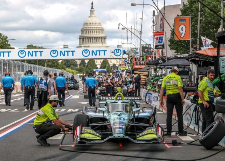 IndyCar drivers prepare to zoom 185 mph on D.C. streets in Trump-hosted race
