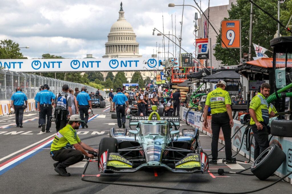 IndyCar drivers prepare to zoom 185 mph on D.C. streets in Trump-hosted race