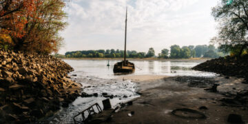Drought Threatens a Vital Economic Artery in the Heart of Europe