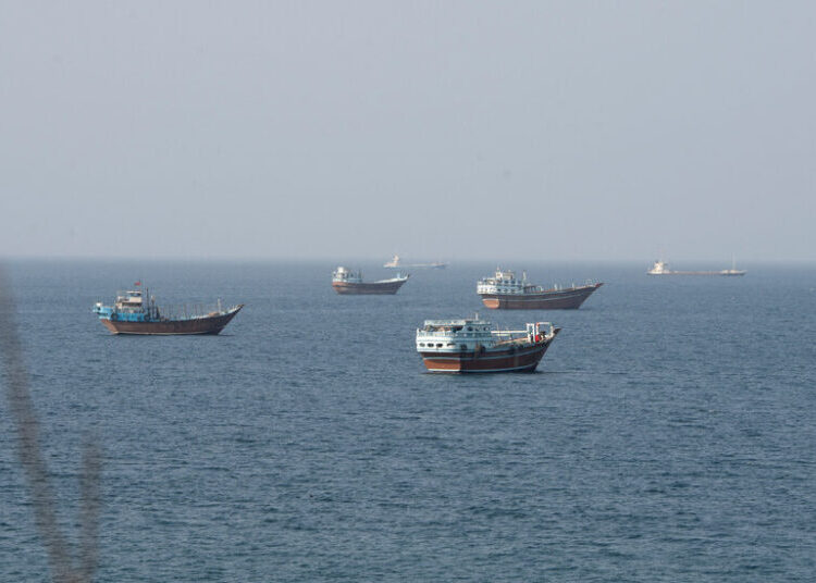 Ship Exiting the Strait of Hormuz Is Attacked