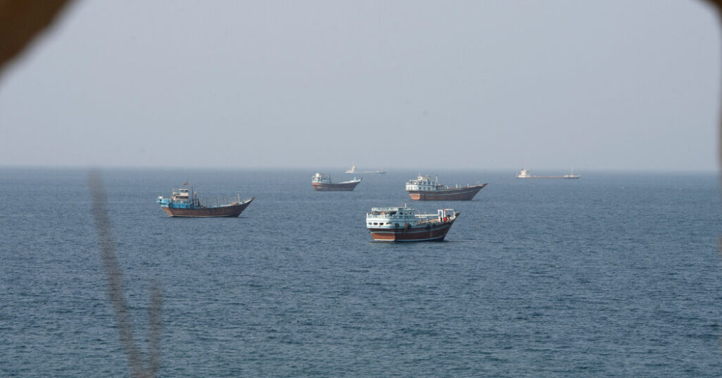Ship Exiting the Strait of Hormuz Is Attacked
