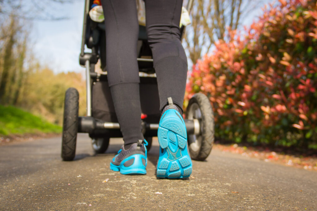 Running with a stroller may reduce injury risks for parents, study finds