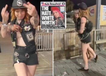 Canadian who battered patriotic teen on NJ boardwalk ordered deported — as she downplays caught-on-camera attack