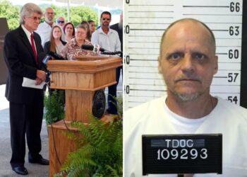 Tennessee death row inmate’s last words to son who witnessed killer dad’s execution