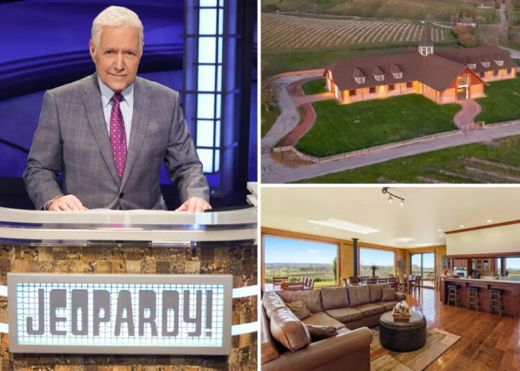 Ex-Jeopardy host’s ginormous California ranch home sells at jaw-dropping discount
