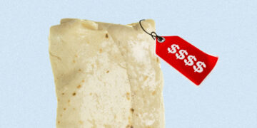 A viral $20 burrito is dividing conservatives online