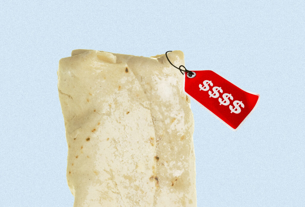 A viral $20 burrito is dividing conservatives online