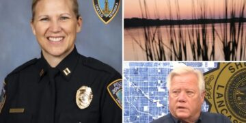 Nebraska police captain left toddler in locked vehicle while fishing with partner: cops