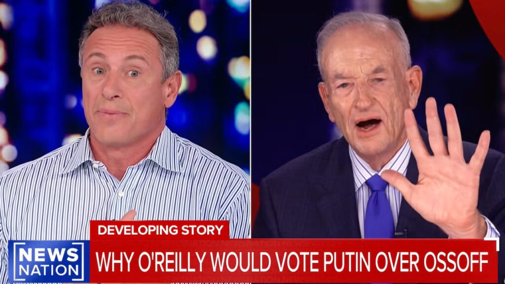 Chris Cuomo Tears Into Bill O’Reilly After Heated Clash Over Jon Ossoff: ‘What a Pathetic Joke!’