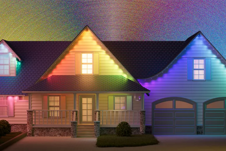 Image may contain: Architecture, Building, Cottage, House, Housing, and Neighborhood
