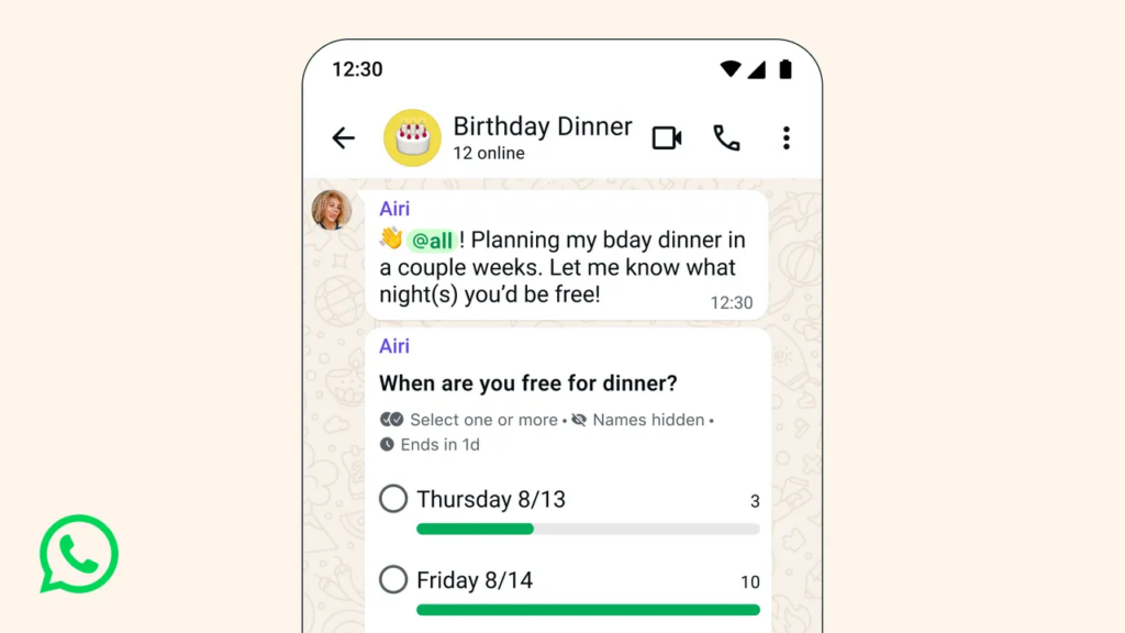 WhatsApp Gets a Handy @all Feature for Group Chats